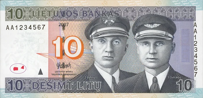 10 litų banknotas
