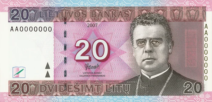 20 litų banknotas