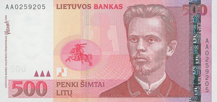 500 litų banknotas